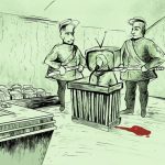کاریکاتور اعتراف اجباری سپیده رشنو در صدا و سیما