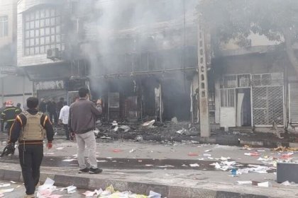 وضعیت جنگی در شهر مهاباد