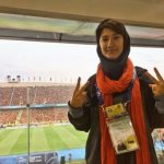 همسر نیلوفر حامدی روزنامه نگار بازداشتی : نیلوفر وقتی برای اولین بار زمین چمن فوتبال را دید گریه کرد
