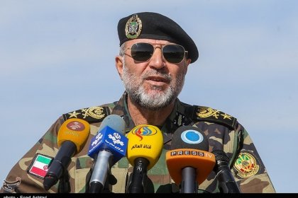کیومرث حیدری ، فرمانده نیروی زمینی ارتش : اگر خامنه ای اراده کند ، معترضان جایی در کشور نخواهند داشت