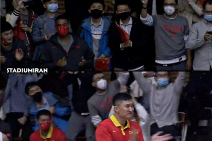 تعداد هواداران چینی بیشتر از ایرانی ها بود !