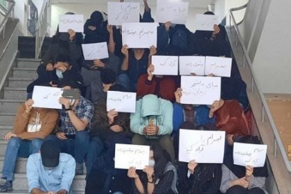 تحصن دانشجویان دانشکده فنی دانشگاه تهران
