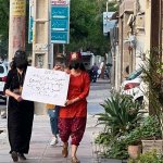 دختران معترض بوشهری به حجاب اجباری