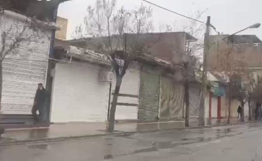 بوکان در چهلم کشته شدگان اعتصاب کرد