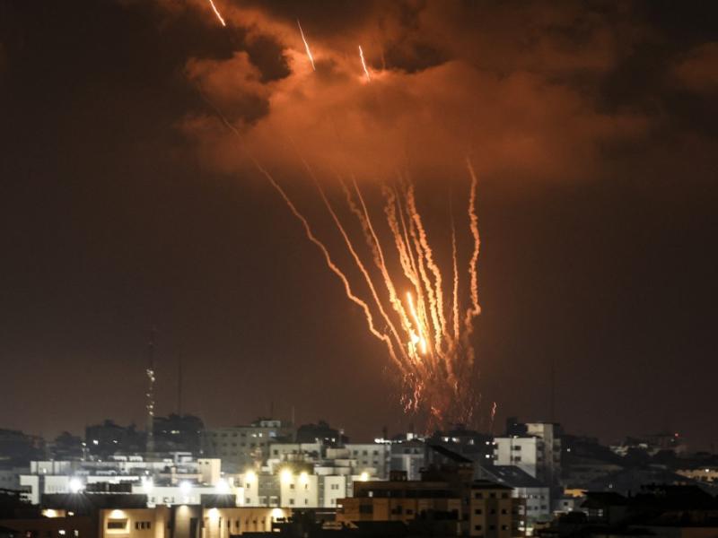 شلیک راکت از نوار غزه به دنبال حمله اسرائیل به نابلس