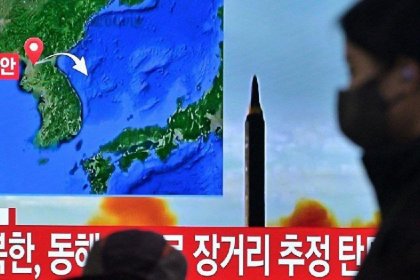 کره شمالی به سمت دریای ژاپن موشک پرتاب کرد