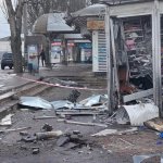 حمله توپخانه ارتش روسیه به یک منطقه مسکونی