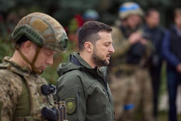 زلنسکی فرمانده ارشد ارتش اوکراین را برکنار کرد