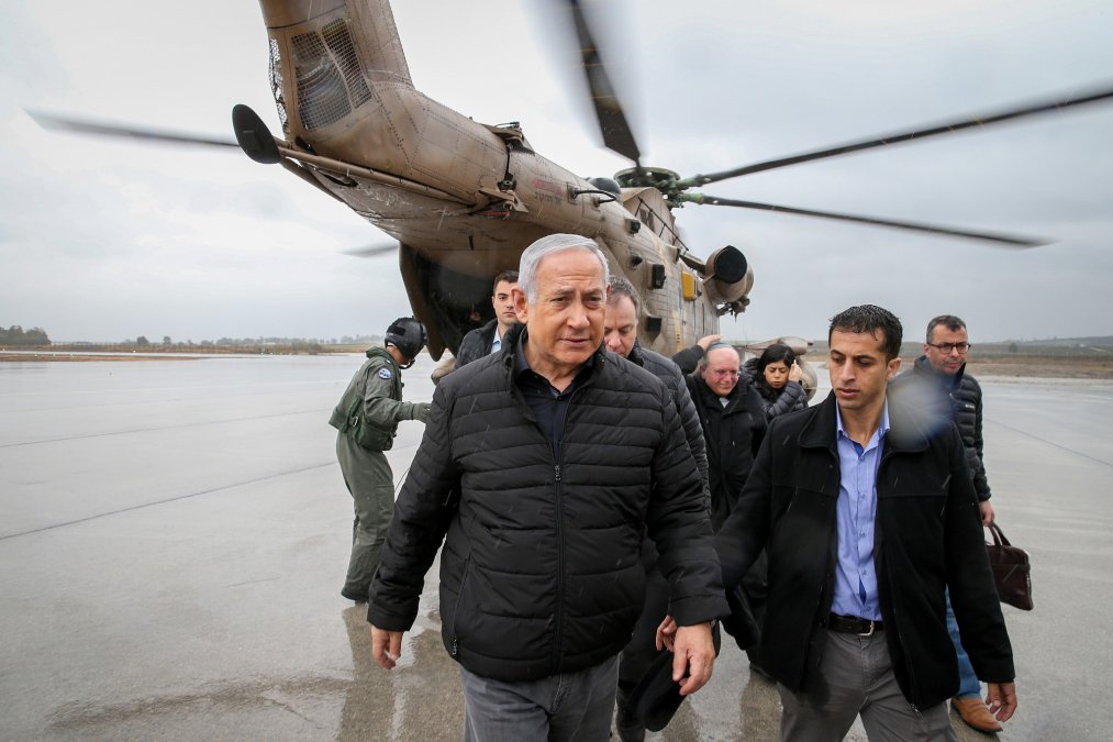 نتانیاهو در فرودگاه با لوید آستین دیدار کرد