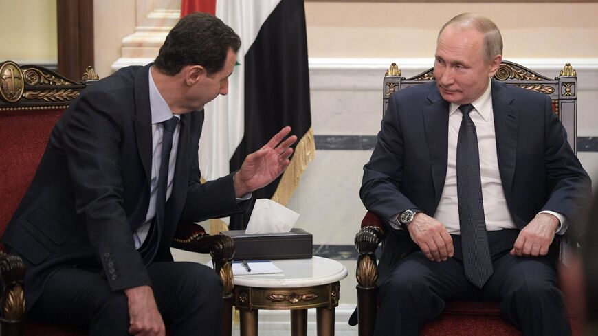 حمایت بشار اسد از روسیه در دیدار با پوتین