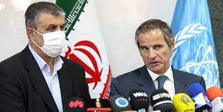 نشست خبری گروسی و رئیس سازمان انرژی اتمی ایران