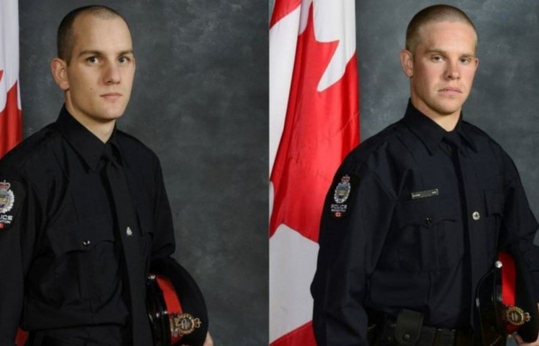 یک نوجوان در غرب کانادا دو افسر پلیس را به قتل رساند
