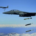 پنتاگون: هواپیماهای آمریکایی از پایگاه العدید قطر پرواز کردند
