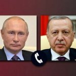 تماس تلفنی اردوغان با پوتین