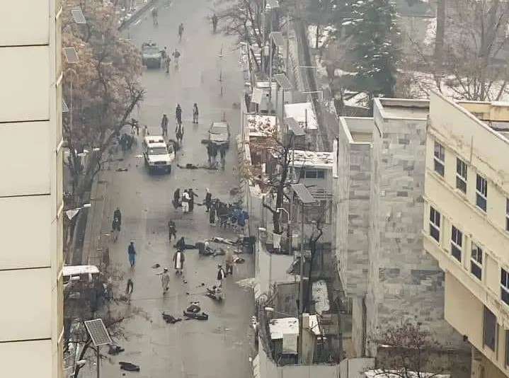 انفجار نزدیک وزارت خارجه افغانستان