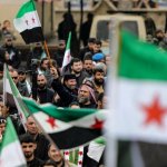 تظاهرات مخالفان اسد در ادلب