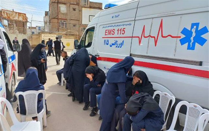 مسمومیت دانش‌آموزان دبیرستان الهیه در کرمانشاه