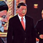 یادگاری رئیسی روی دیوار سست چین و روسیه/قسمت دوم