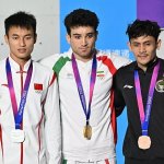 بازی‌های آسیایی هانگژو/کسب مدال طلای سنگنوردی مردان و برنز قایقرانی زنان