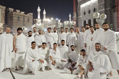 اعضای تیم پرسپولیس به مکه رفتند