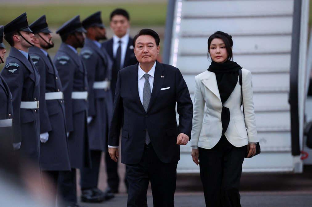 سفر رئیس‌جمهور کره جنوبی و همسرش به بریتانیا