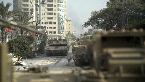 ده‌ها تانک اسرائیلی وارد جنوب نوار غزه شدند