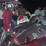 تصادف مرگبار ۲ خودرو سواری در تهران