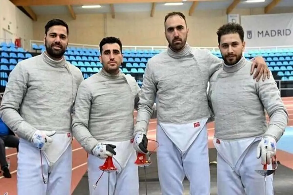 تیم ملی شمشیربازی ایران سهمیه تیمی المپیک را به دست آورد