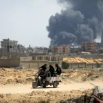 الجزیره: اسرائیل اردوگاه النصیرات غزه را بمباران کرد