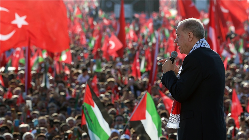 رئیس‌جمهوری ترکیه سرکوب دانشجویان حامی فلسطین را ظالمانه توصیف کرد