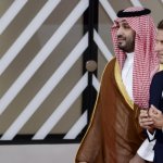 مکرون در افتتاحیه دفتر جدید صندوق سرمایه‌گذاری سعودی حضور پیدا کرد