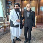 رییس‌جمهور ایران و وزیرخارجه طالبان دیدار کردند