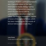 روزن، خبرنگار دیپلماتیک: توافق آمریکا و ایران به‌زودی به‌نام توافق مسقط شناخته خواهد شد
