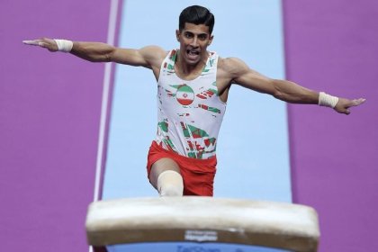 مهدی الفتی، نخستین مدال ژیمیناستیک تاریخ ایران در آسیا را کسب کرد 