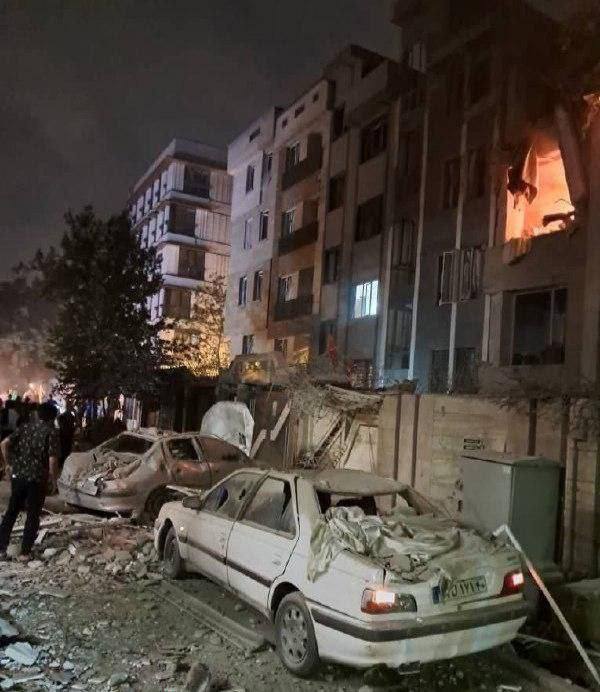 حمله اسرائیل به تهران چند نقطه تهران هدف اسرائیل قرار گرفت