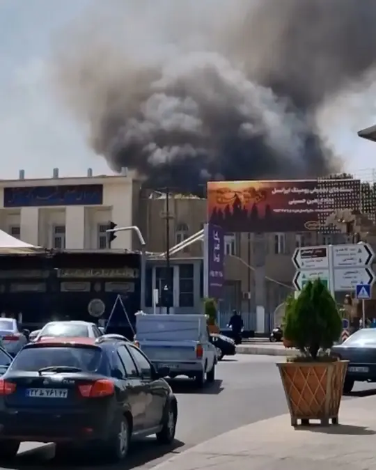 بیمارستان قائم مشهد دچار حریق شدید شد