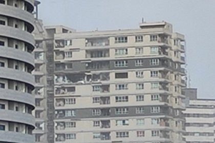 انفجار گاز در یکی از طبقات برج پامچال چیتگر