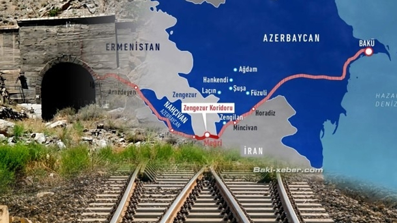 در پی توافق کریدور زنگزور، ترکیه ساخت راهآهن به نخجوان را آغاز کرد