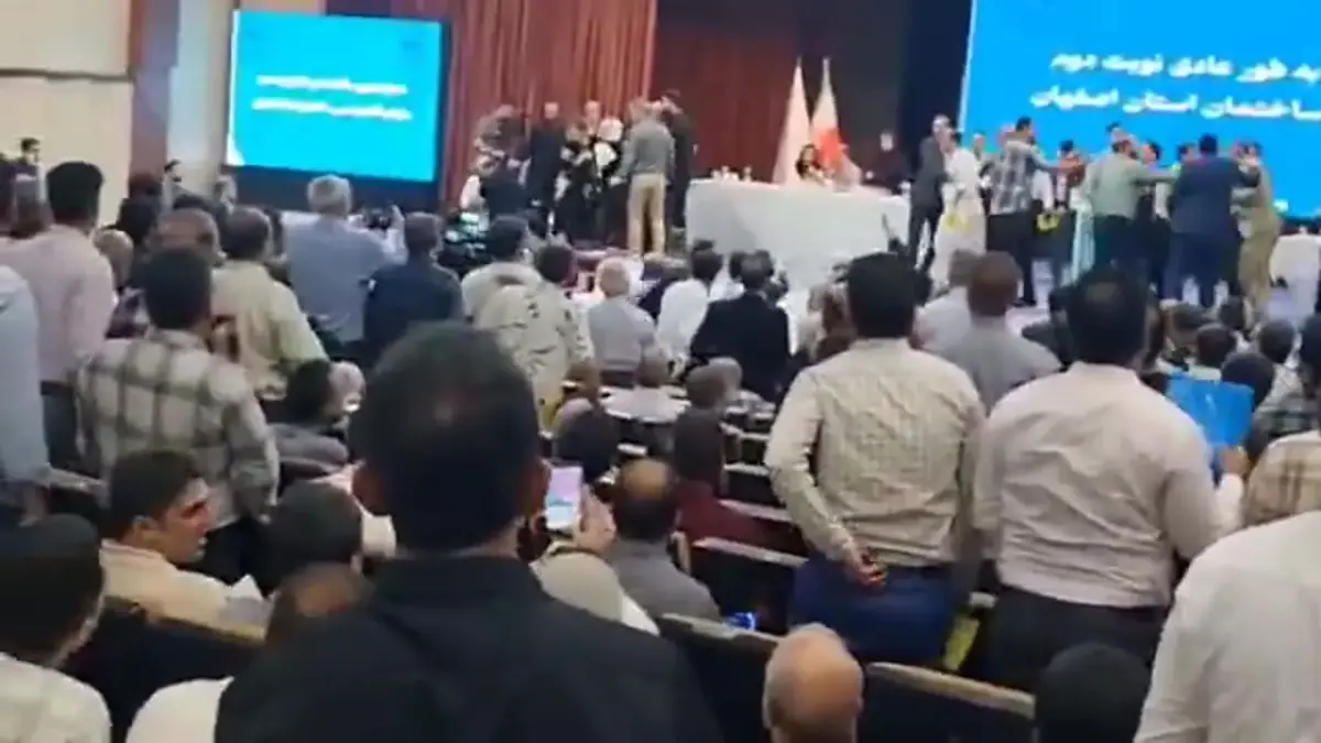 درگیری فیزیکی در سازمان نظام مهندسی اصفهان علیه رانت خواری