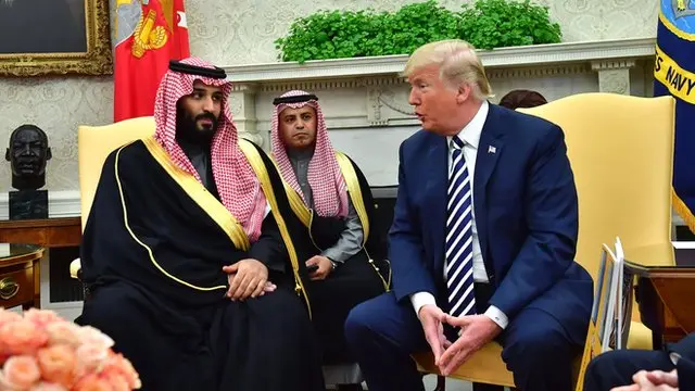 دونالد ترامپ از ولیعهد عربستان در کاخ سفید استقبال کرد