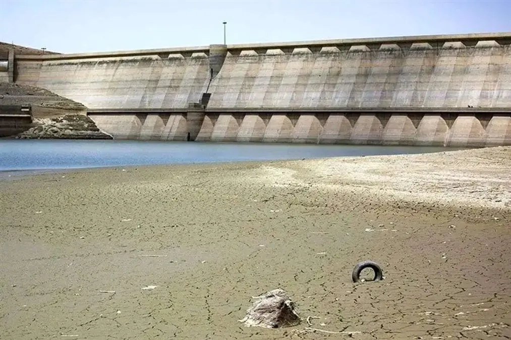 بیش از ۴۰ درصدی حجم آب سد کرج نسبت به سال گذشته افت داشته است