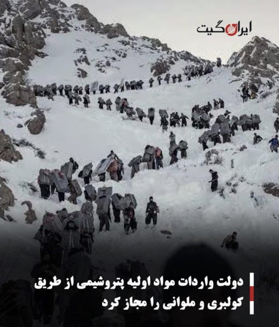 دولت واردات مواد اولیه پتروشیمی از طریق کولبری و ملوانی را مجاز کرد