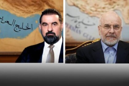 تقابل تصویری قالیباف و رئیس مجلس عراق بر سر نام خلیج فارس