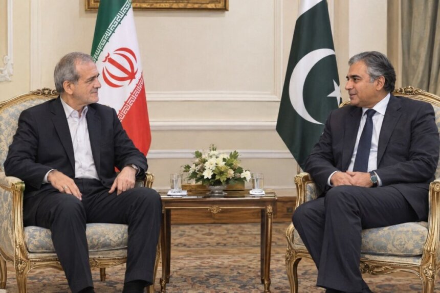 پزشکیان: ایران و پاکستان می‌توانند نیازهای خود را با اتکا به ظرفیت‌های منطقه‌ای تأمین کنند